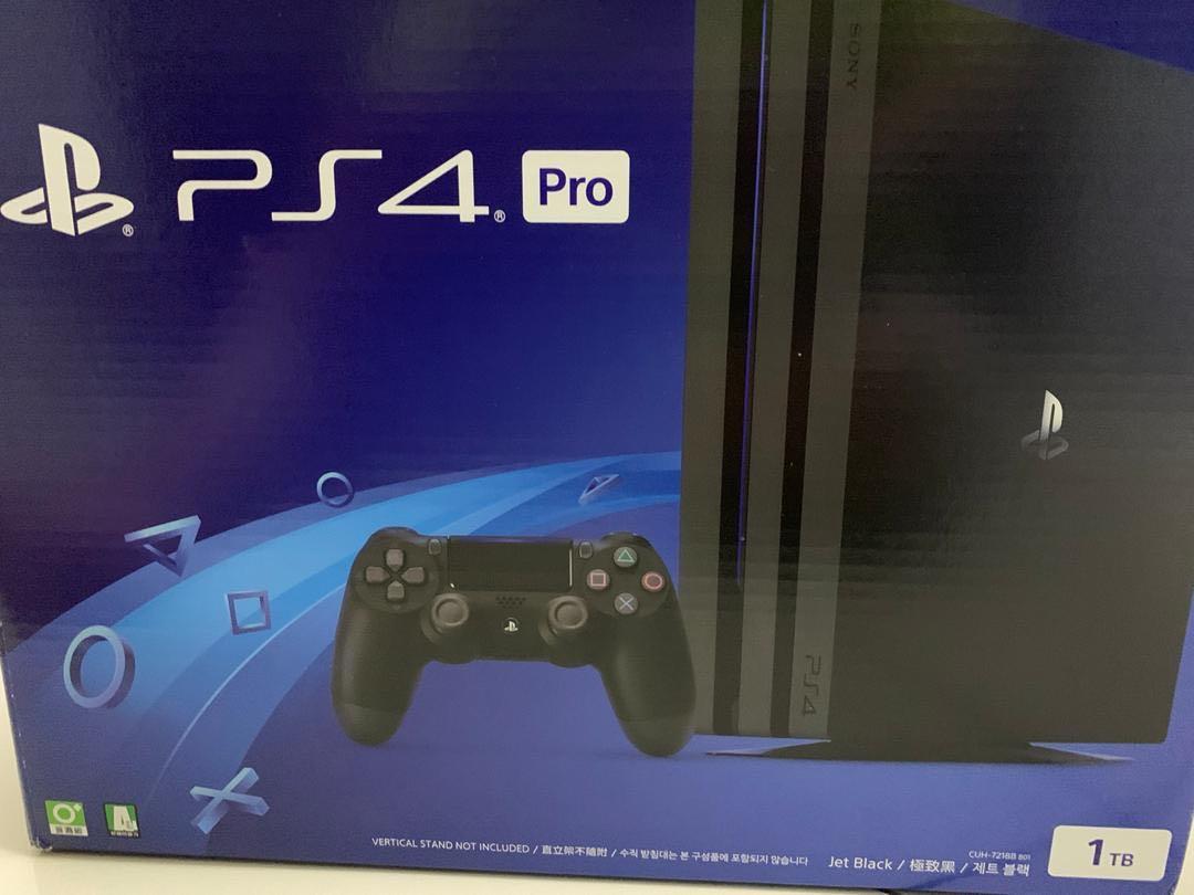 Ps4 Pro 1tb Still Got 1 1 2 Year Warranty Video Gaming Video Games On Carousell