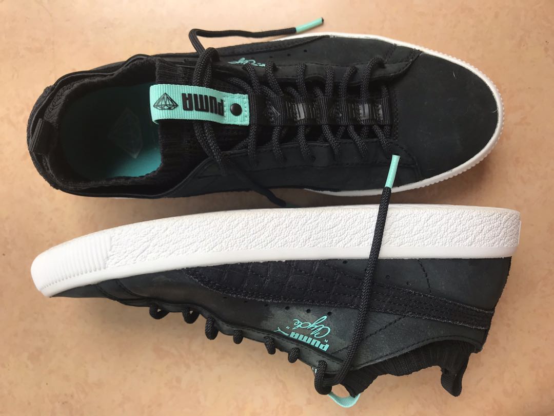 Puma clyde best sale sock lo
