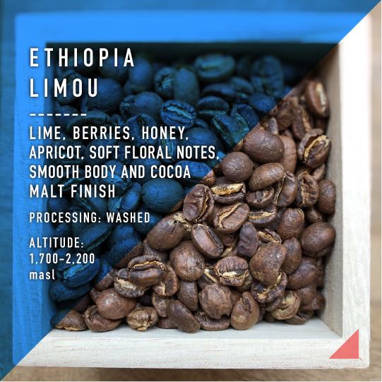 Roasted Coffee Beans Ethiopia Limou 200g Food Drinks Beverages On Carousell