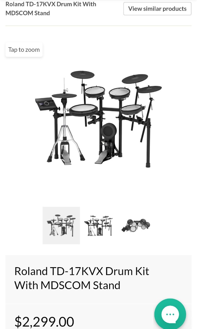 ROLAND TD 17 KVX at Give away price Hobbies Toys Music Media