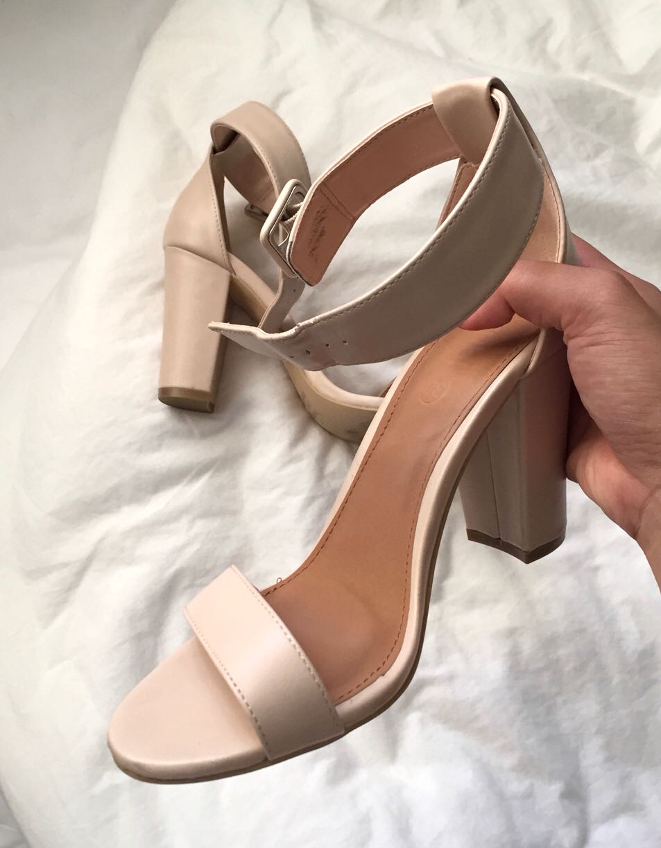 heels pink soft