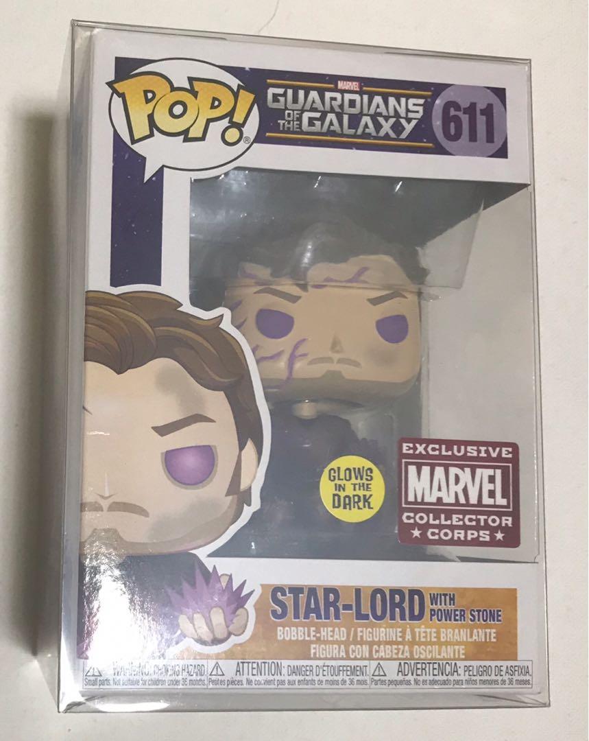 star lord glow in the dark funko