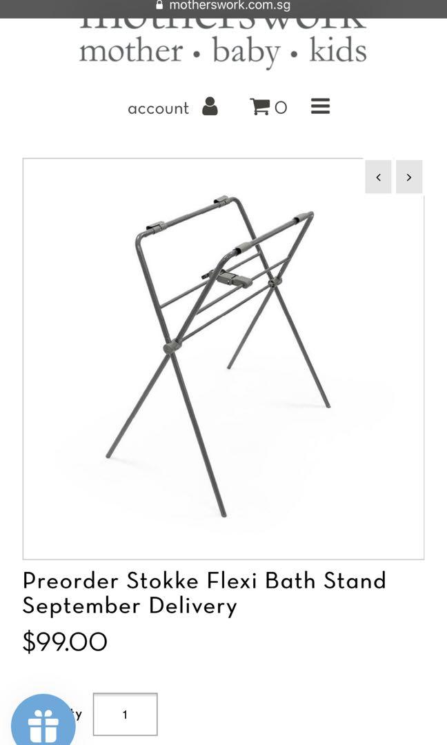 stokke flexi bath stand