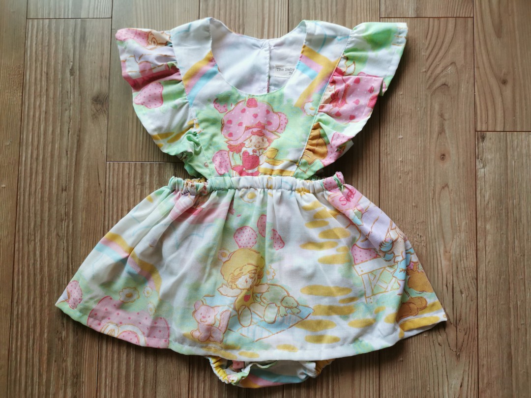 strawberry shortcake baby dress