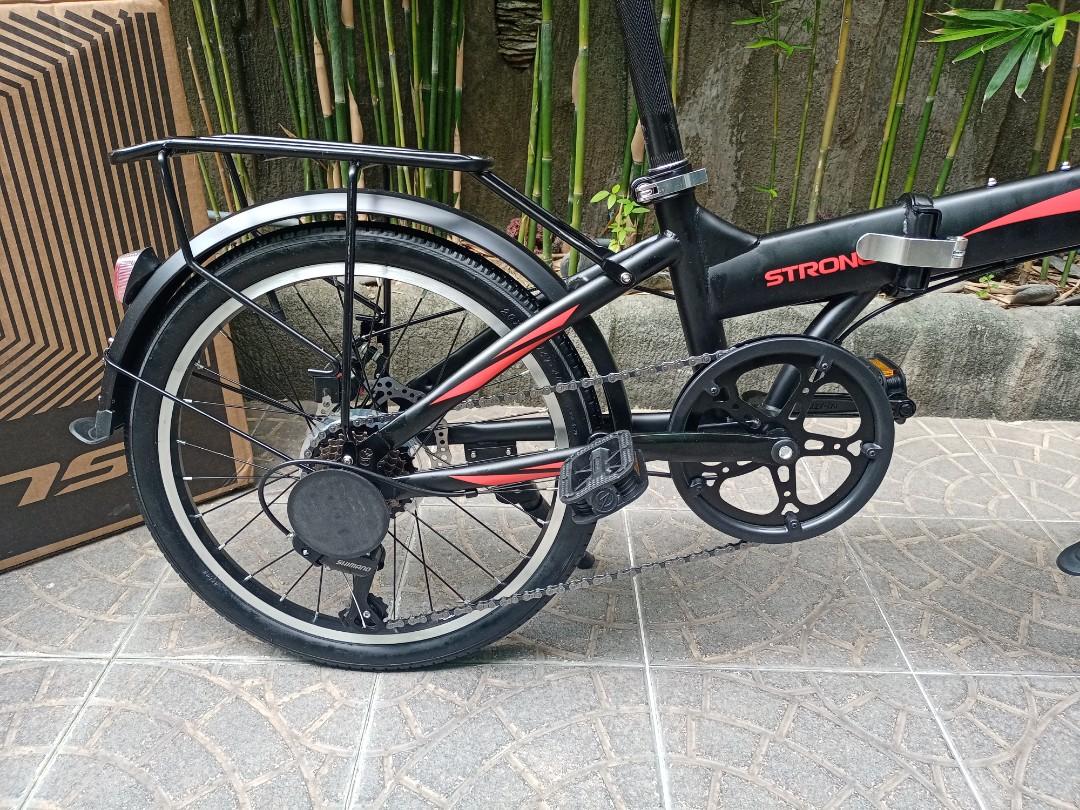 evans strong folding bike