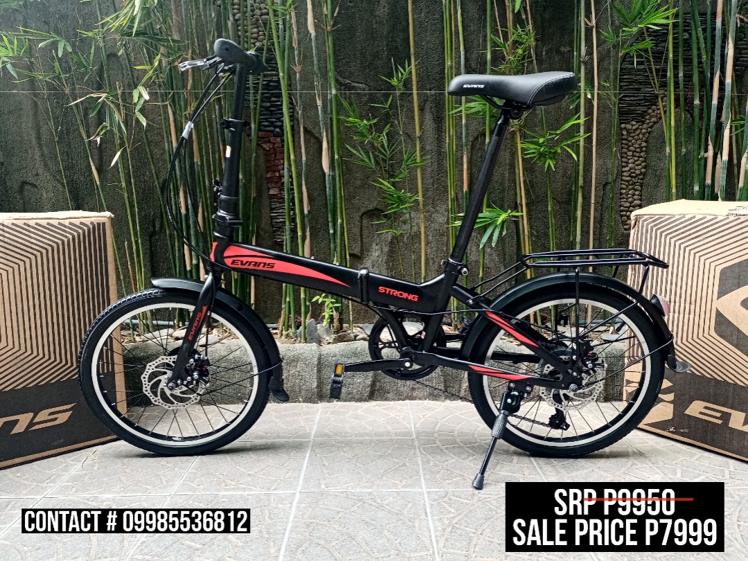 evans folding bikes