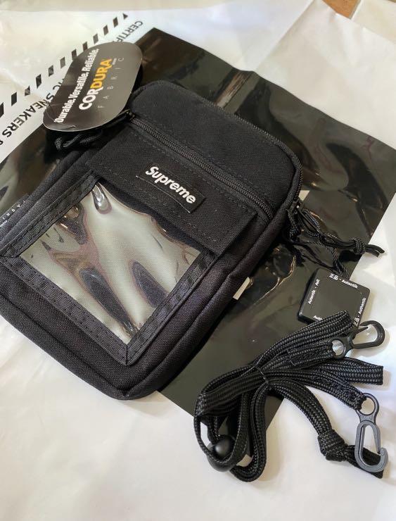 Supreme utility pouch black ss19 hot sale