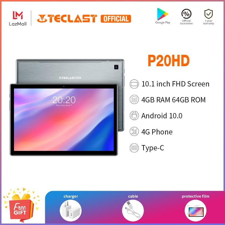 Teclast Official Teclast Phd Tablet Pc 10 1 Inch Fhd Screen 4gb Ram 64gb Rom Dual Sim Card Phablet Intalled Film Android 10 Type C 1 Year Warranty Mobile Phones Gadgets Tablets Android On Carousell