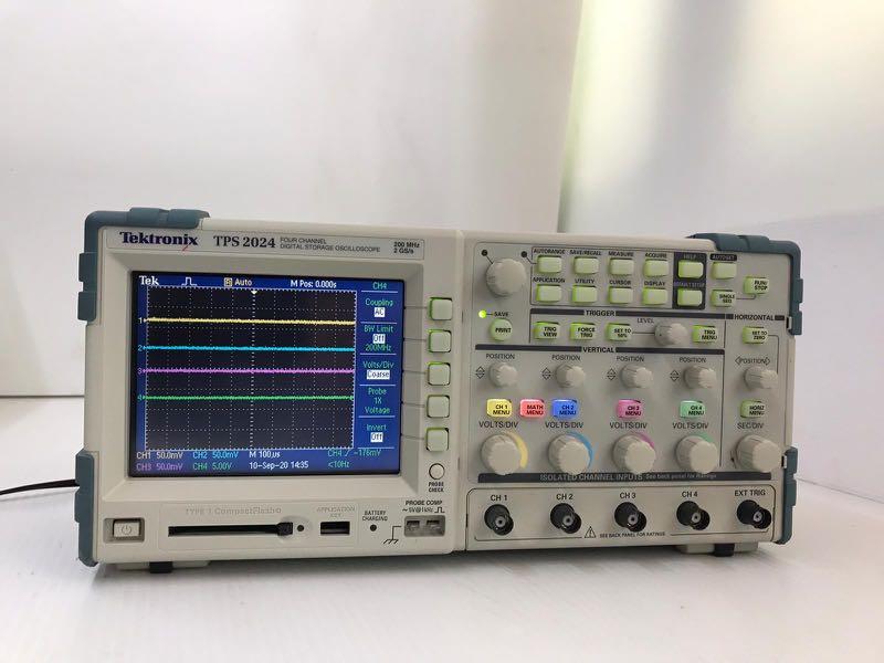 Tektronix TDS2024B 200MHz 2GS/s 4CH Oscilloscope, 50 OFF