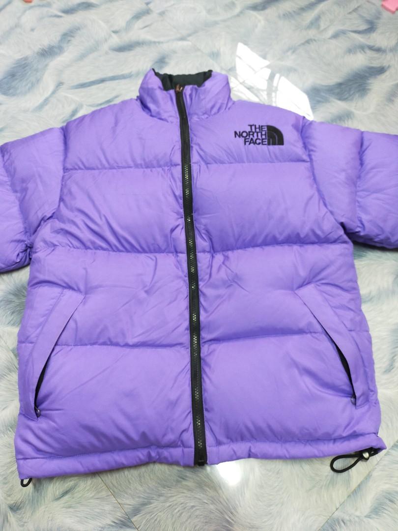 north face lilac puffer