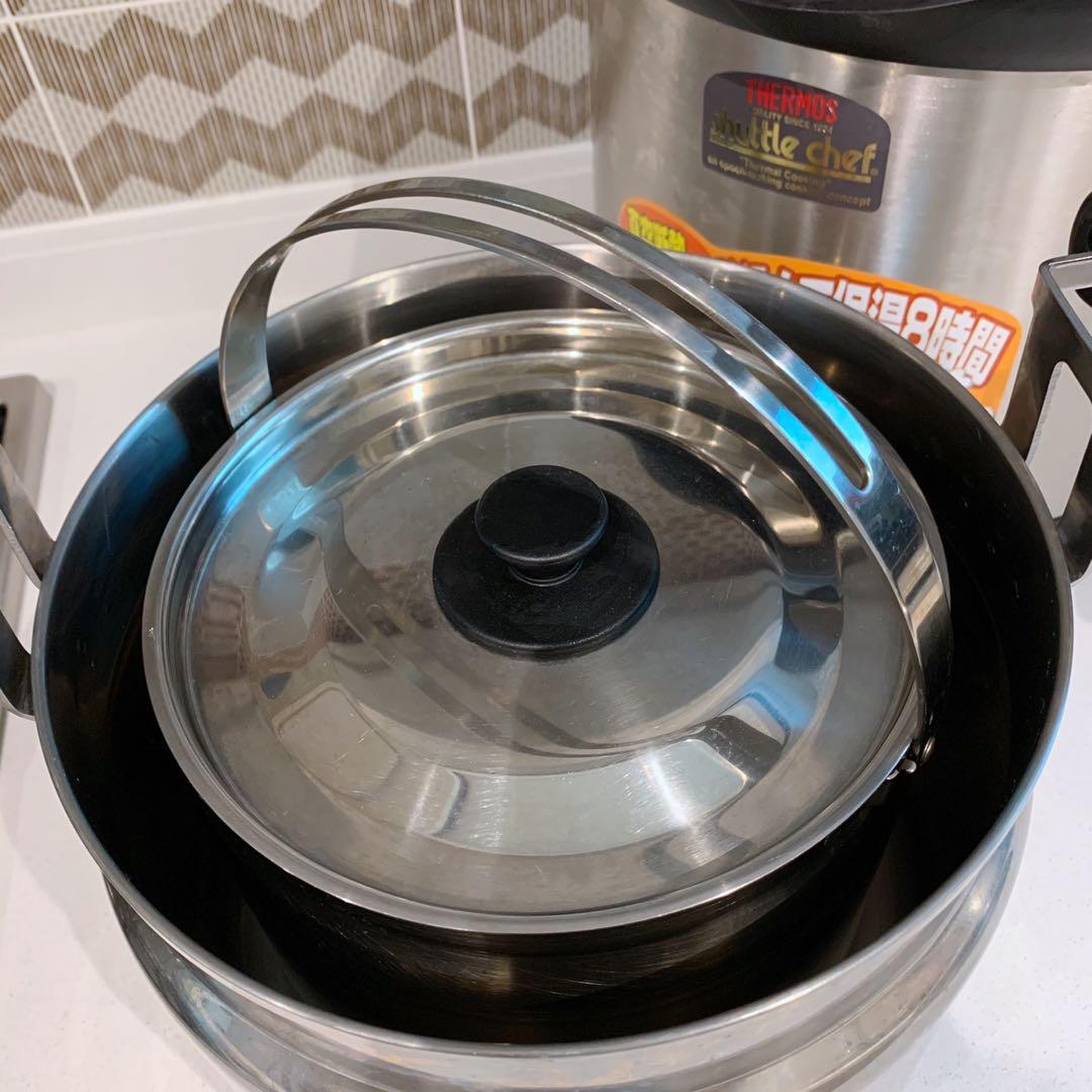 thermos kps8000 膳魔師8公升真空煲 座枱型 燜燒鍋 (另送6L細煲) thermos 8L shuttle chef