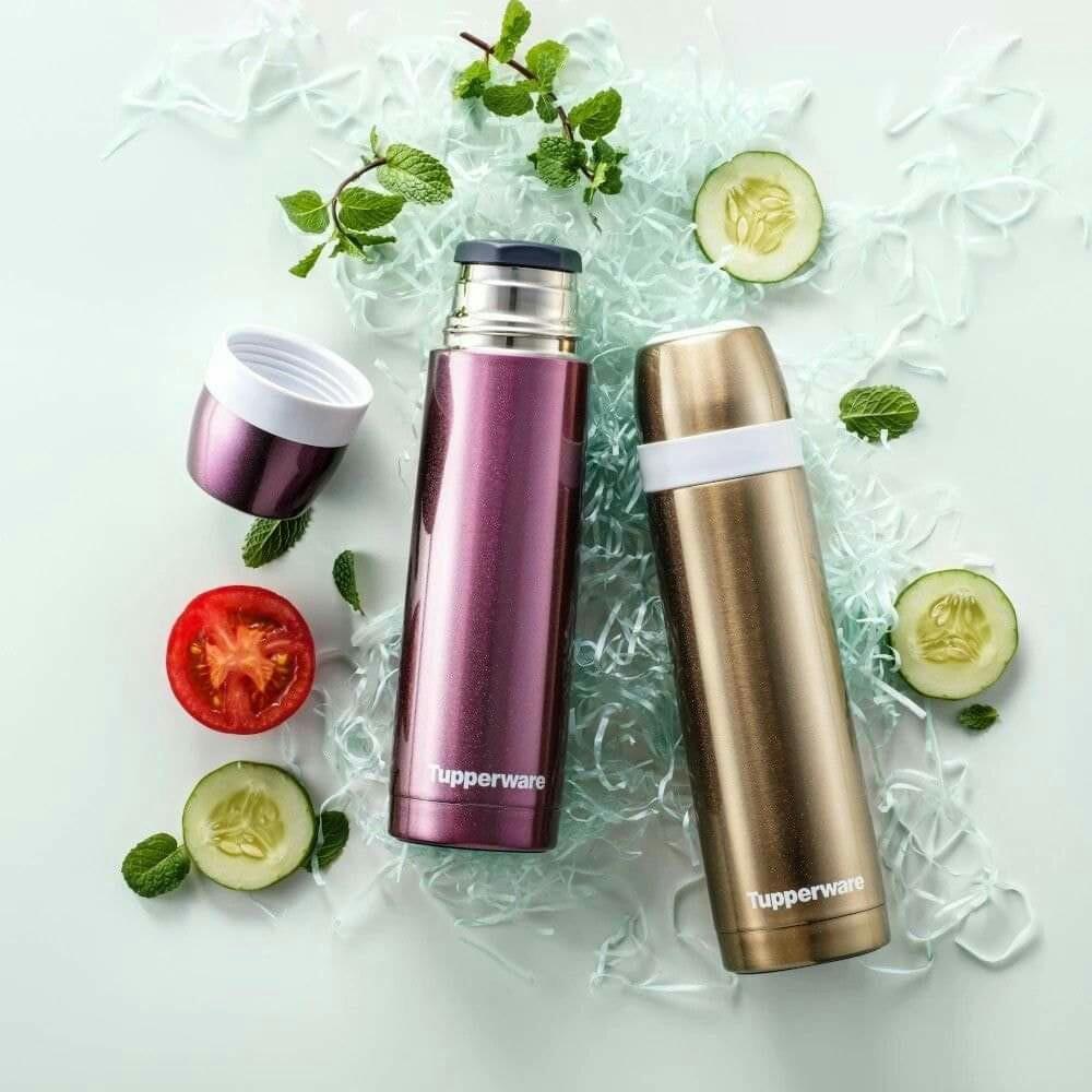 Thermos Tupperware, Furniture & Home Living, Kitchenware & Tableware, Water  Bottles & Tumblers on Carousell
