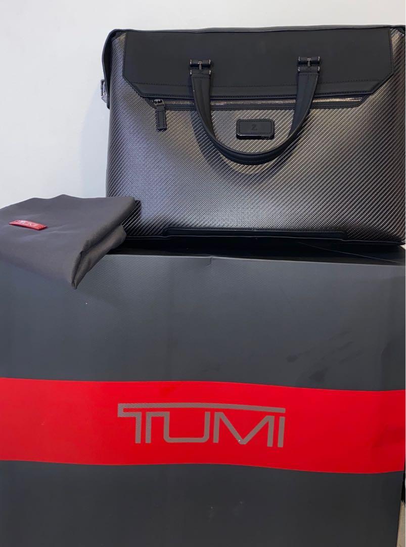 TUMI CFX Grays carbon fiber Briefcase Computer laptop business bag LV Handbags Dior gucci shoulder bags Luxury Bags Wallets on Carousell