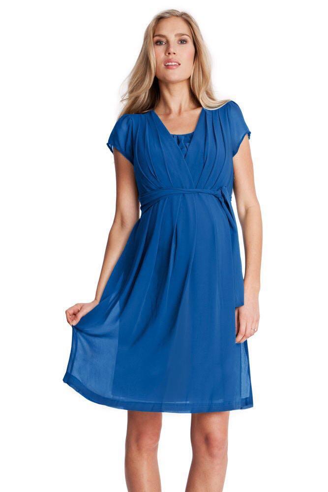 Chiffon nursing sales dress