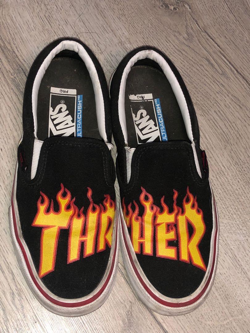 vans thrasher collab