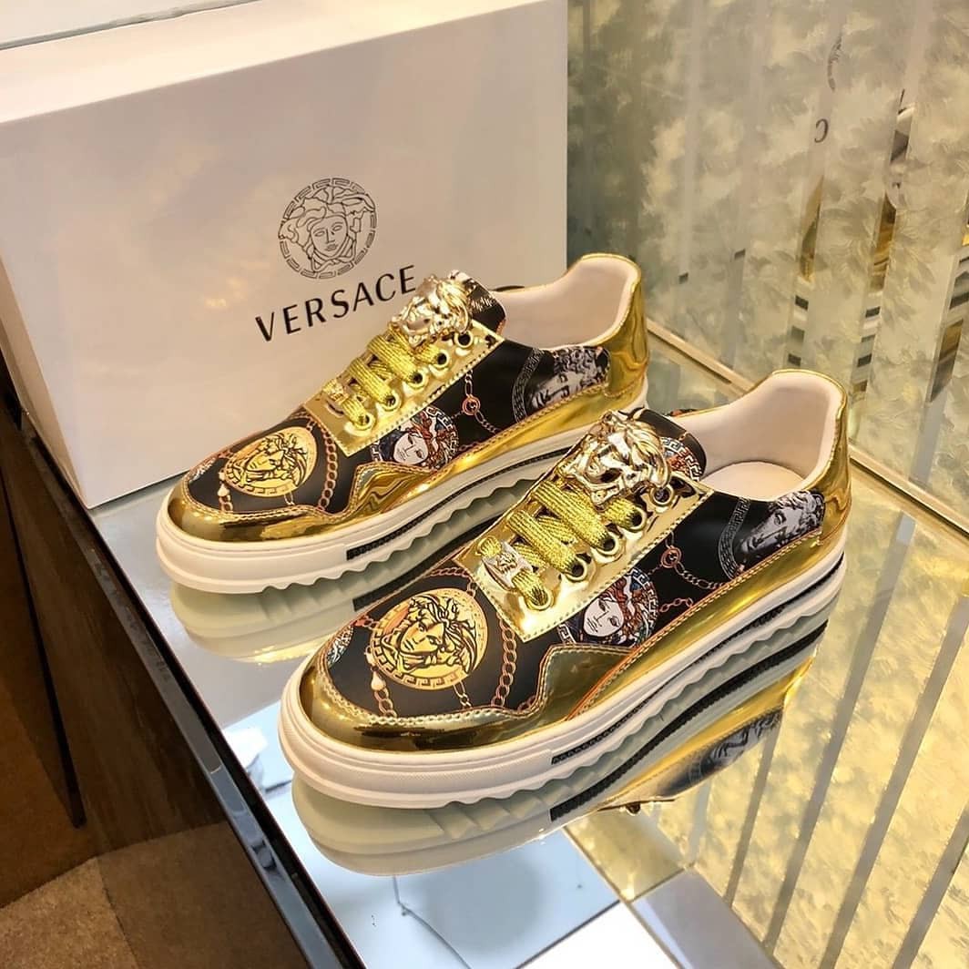 versace men's sneakers