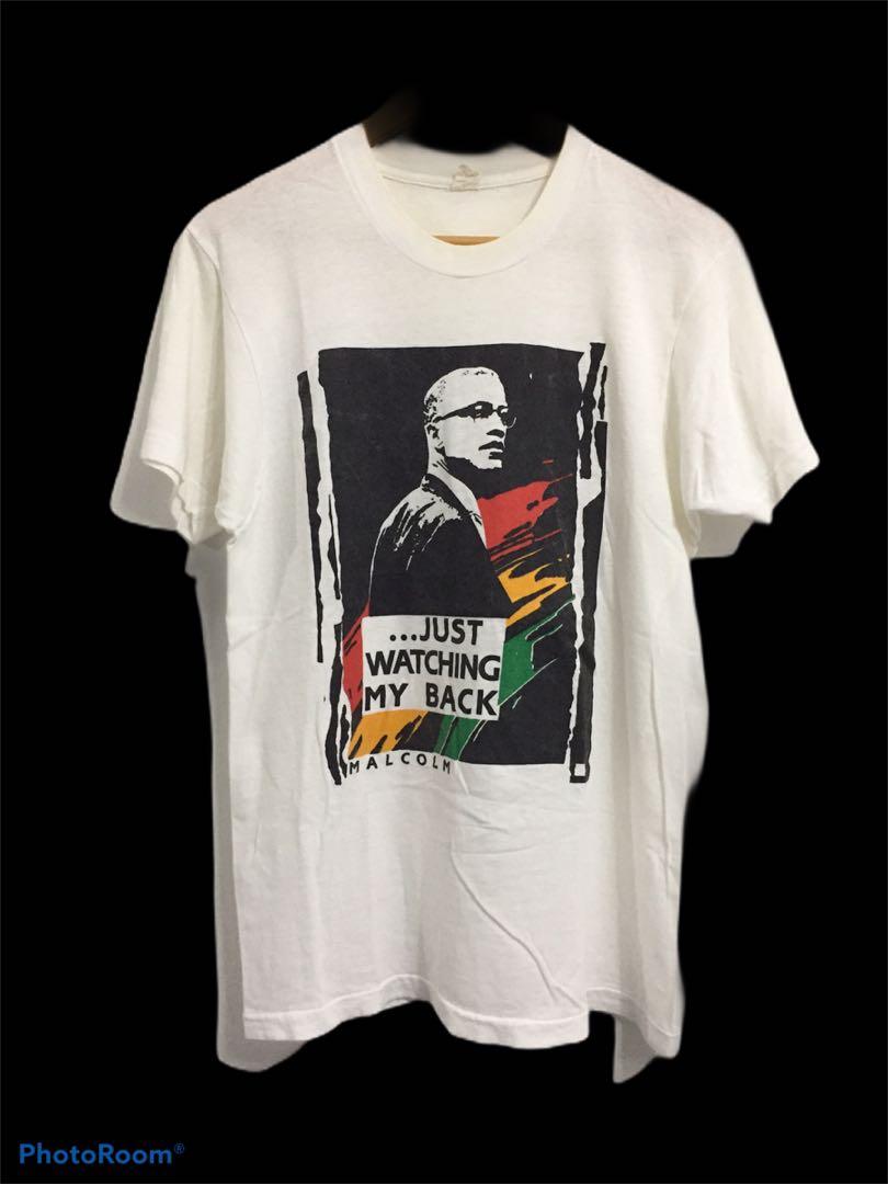 ヤマト工芸 80s MALCOM X ヴィンテージTシャツ L マルコムX | www