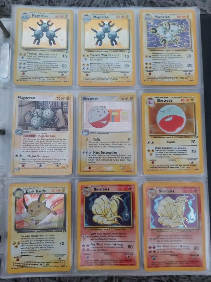Vintage holo pokemon cards, Hobbies & Toys, Toys & Games on Carousell