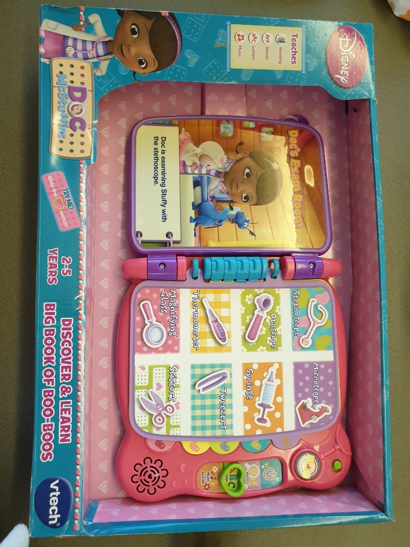 VTech Disney Doc McStuffins Discover and Learn Big Book of Boo