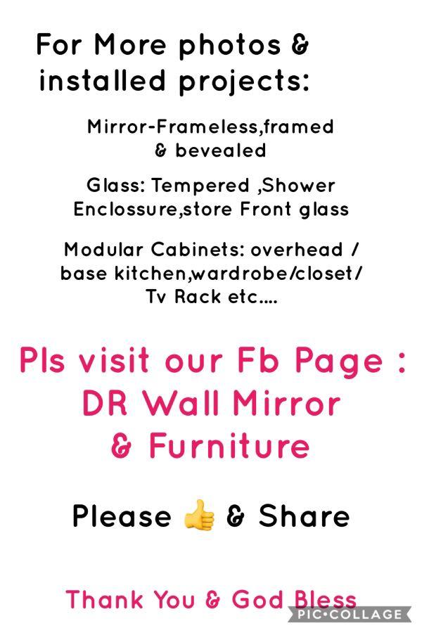 Wall Mirror (Category: Mirrors) located in Quezon City. Submitted by yassitan (Listing ID 1034508973, Image 2). Description: Wall Mirror Wooden frame 6mm copper free 3.5” wooden fRame ..high quality NOT distorted image We fabricate mirror with frame Pls send message .