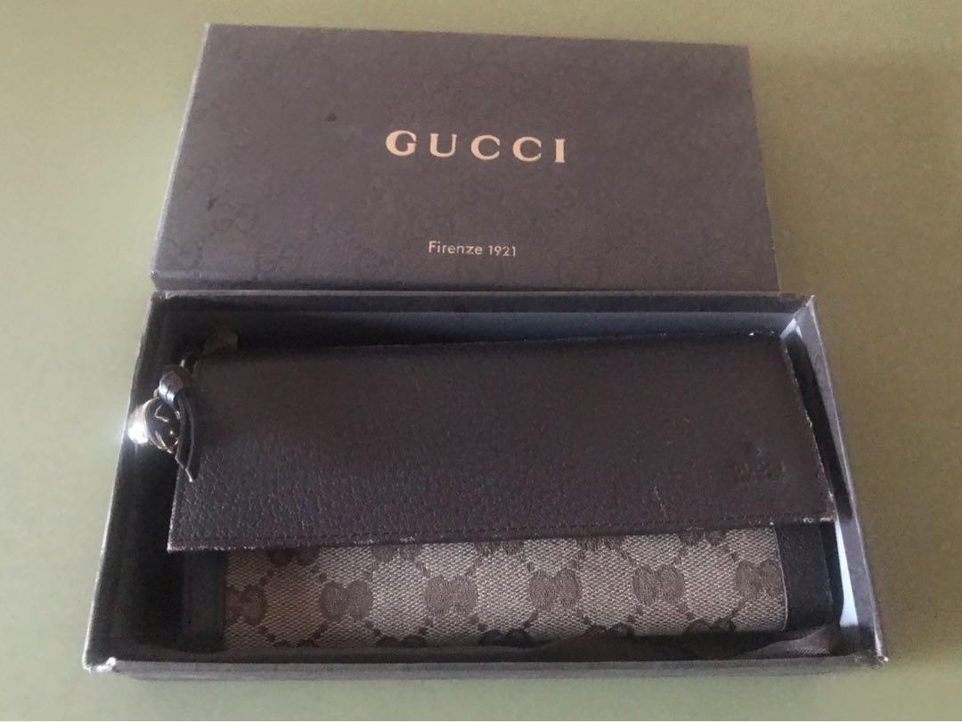 gucci wallet dust bag