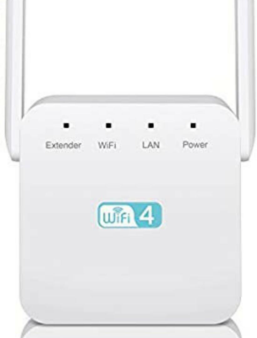 Wifi Booster Wireless WiFi Extender Booster WiFi Range Extender with 2 External  Antennas, AP, 2.4GHz, 300Mbps, Compatible with All Routers,UK Plug,  Electronics, Others on Carousell