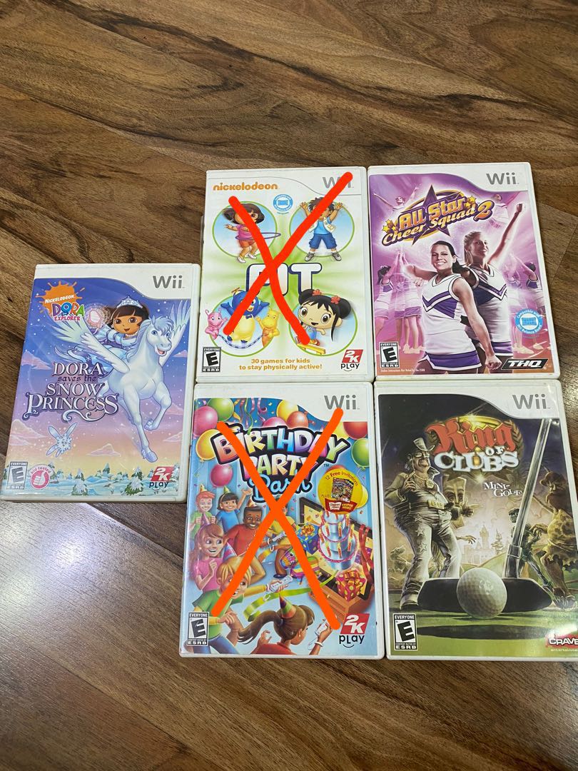 wii cd games