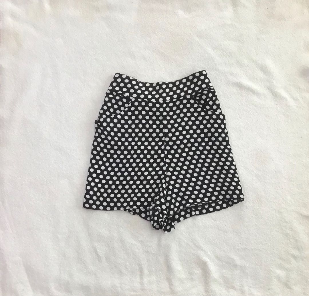 Zara High waist Flowy shorts, Women's 