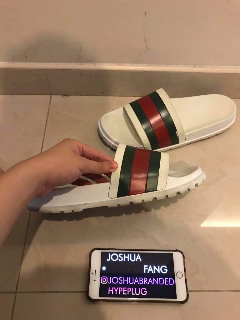 Authentic online gucci slides