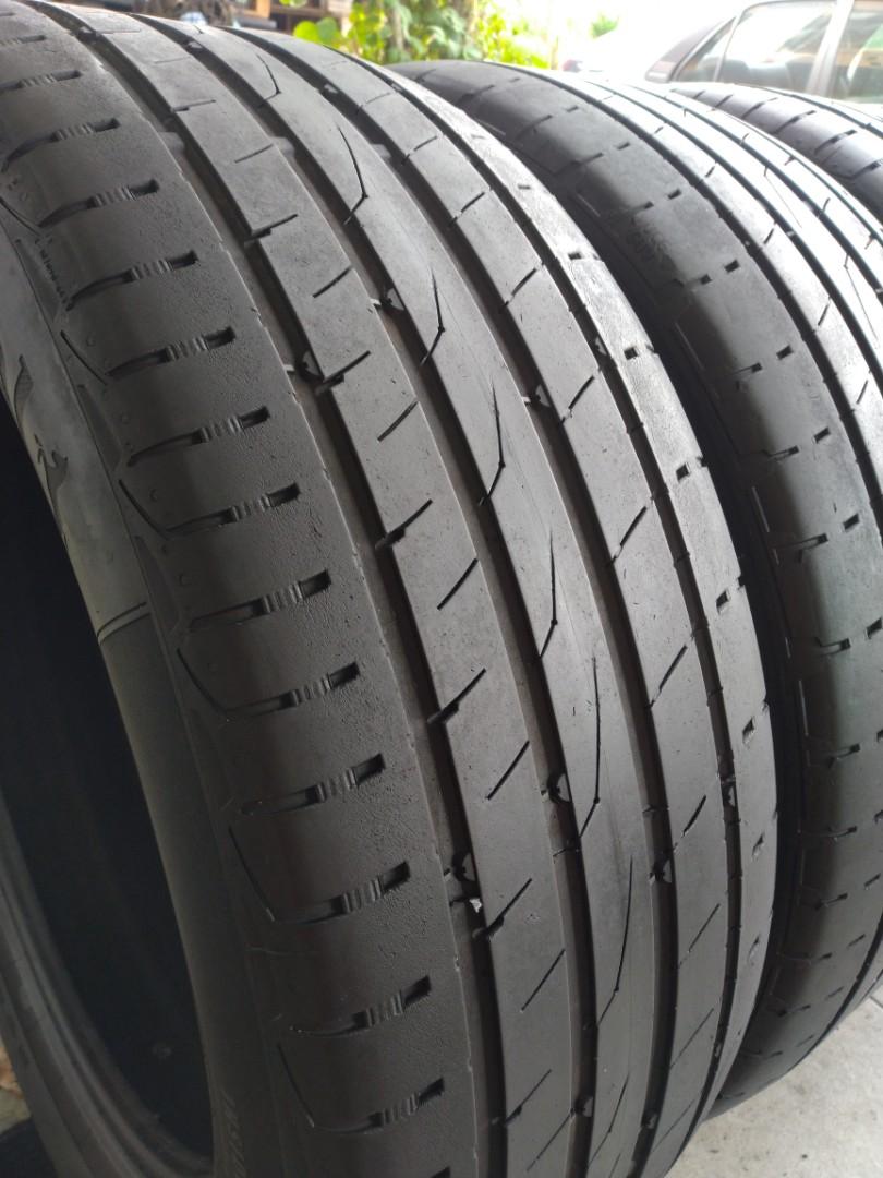 225/55/19 225/55R19 CONTINENTAL ULTRACONTACT UC6 SUV USED TYRE TAYAR ...