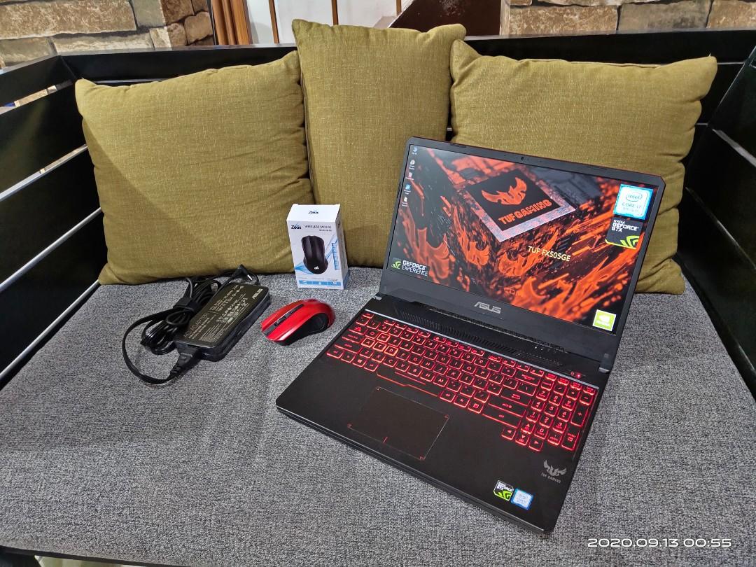 8thgen Core I7 Asus Tuf Gaming Laptop Gtx1050ti Nano Edge Display Ips Fx505ge Rog Electronics Computers Laptops On Carousell