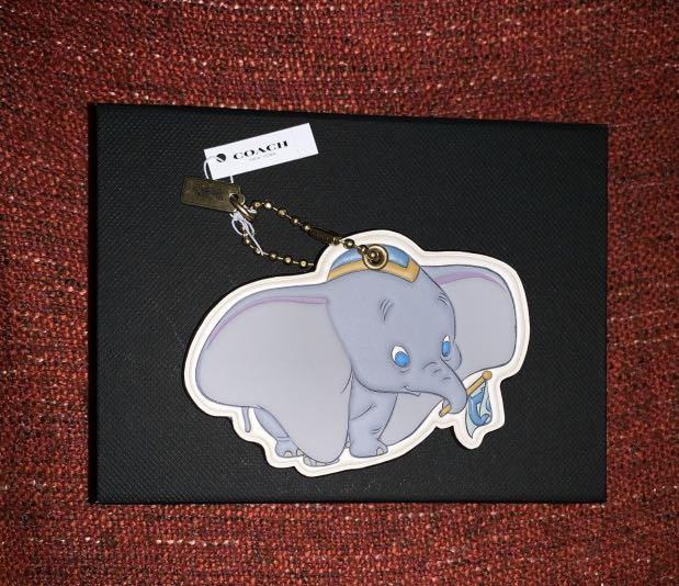 Coach dumbo keychain new arrivals