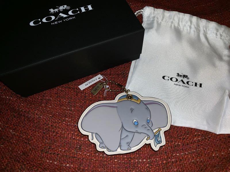 Coach dumbo keychain sales