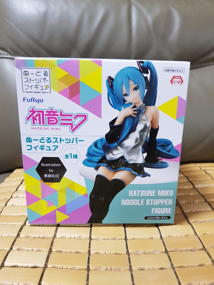Sales Toreba Hatsune Miku Noodle Stopper Figure New And Unopen Sales 1 13 Each Hobbies Toys Toys Games On Carousell