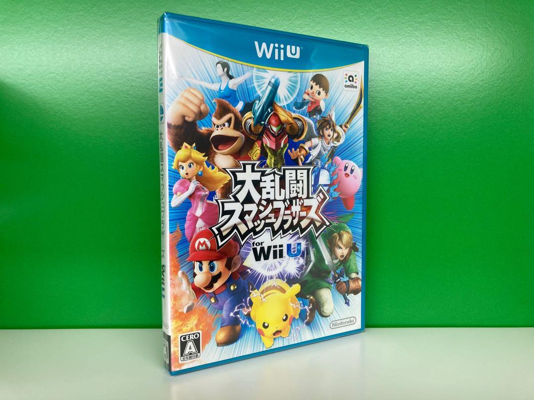 中古 Wii U 任天堂大亂鬥日版 遊戲機 遊戲機遊戲 Carousell