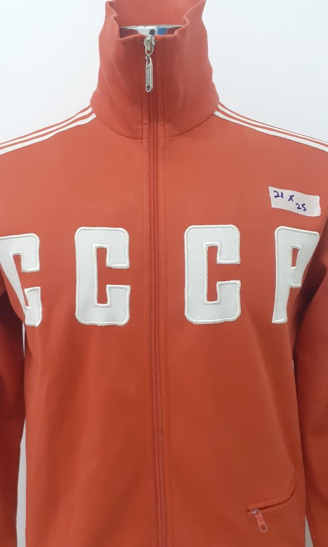 Soviet union adidas tracksuit hotsell