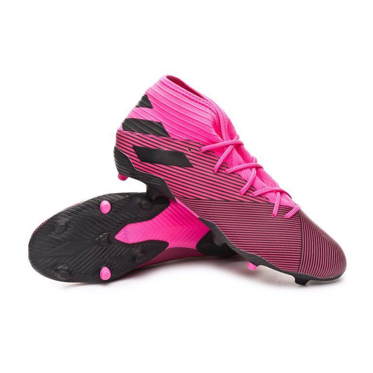 pink nemeziz boots