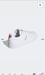 UK4.5 ADIDAS STAN SMITH WMNS - FV8260 Valentine's Day Sneakers