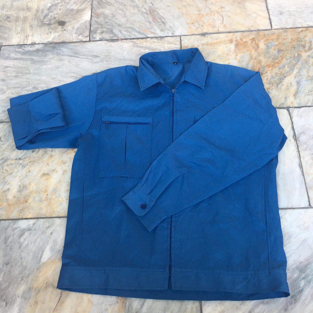 Affordable Blue Aesthetic Jacket Unisex Men S Fashion Clothes Tops On Carousell