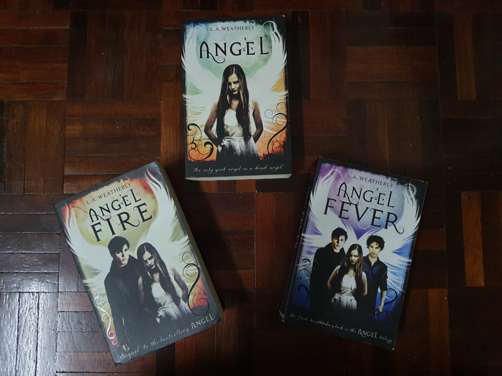 Angel Series By L A Weatherly Books Stationery Books On Carousell