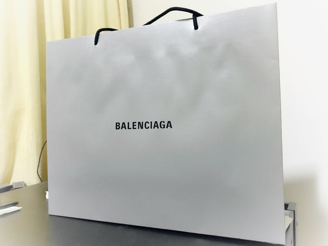 balenciaga bag paper bag