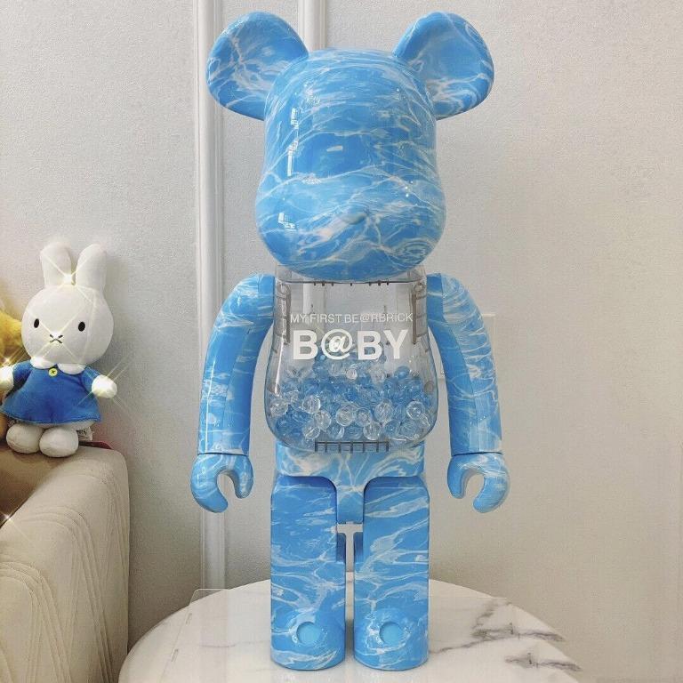 Bearbrick My first Be@rbrick B@by water crest ver., Hobbies & Toys 
