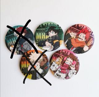 Big Boku no hero holographic badges