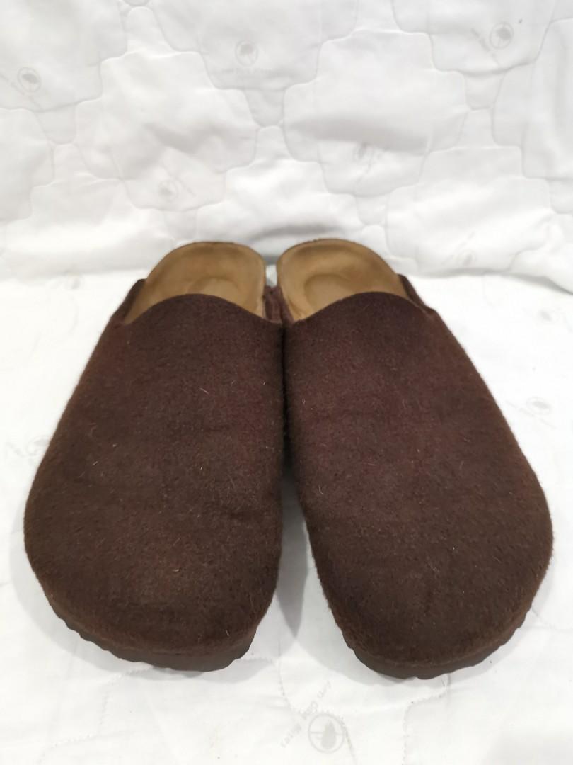 BIRKENSTOCK AMSTERDAM Italy Made Brown Wool 11UK Men s Fashion