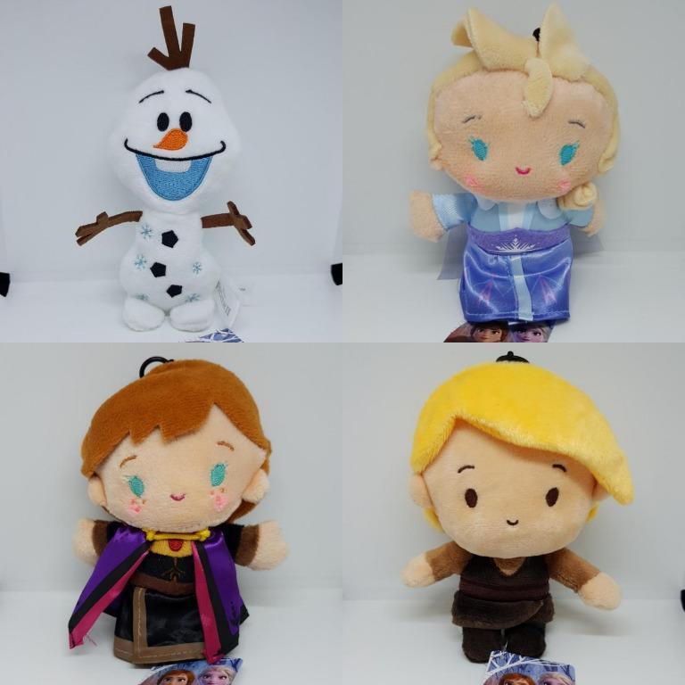 Queen Frozen Elsa Olaf Princess Anna Plush Dolls