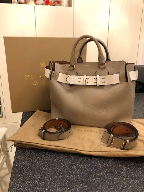 Burberry the medium leather belt bag clearance