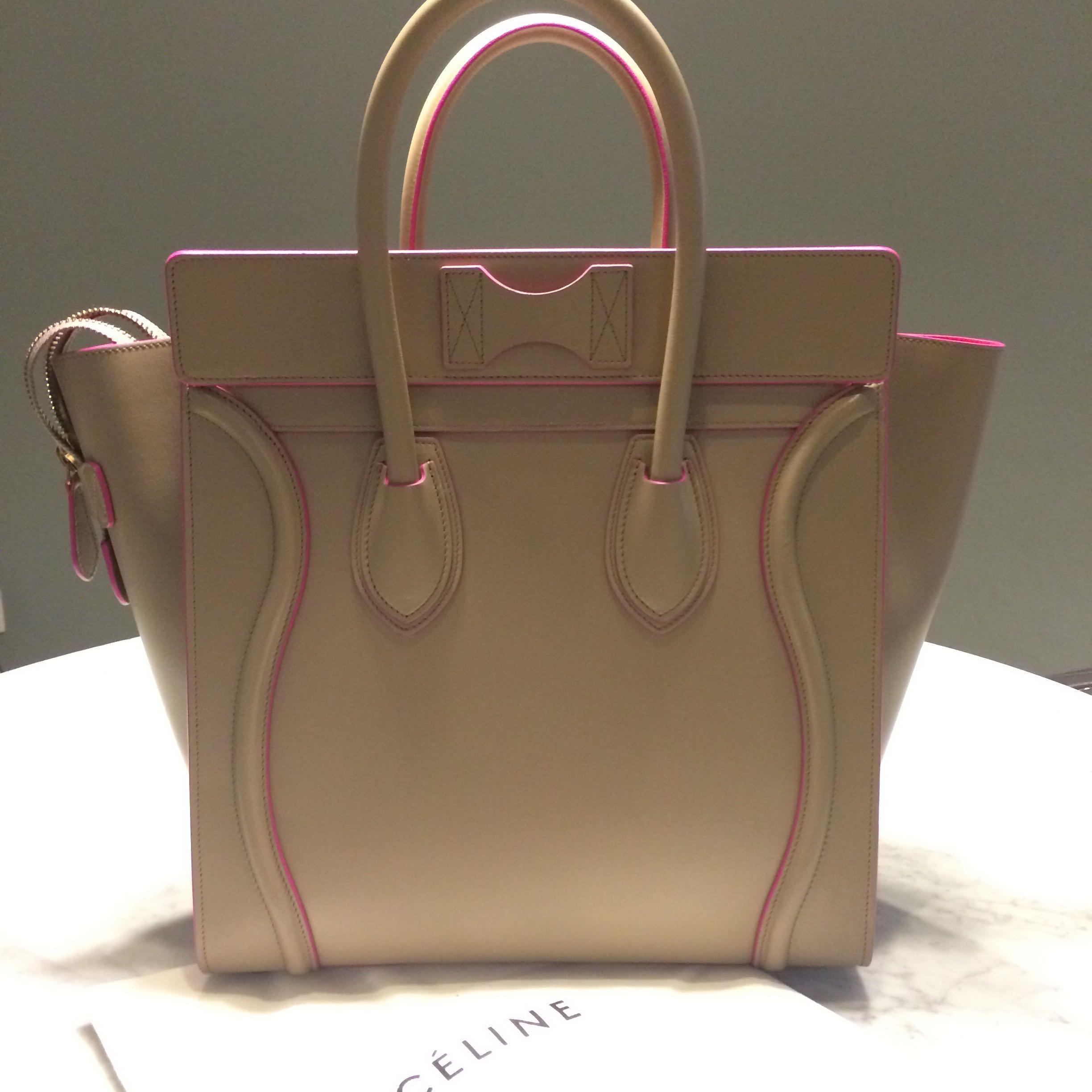 Celine luggage outlet taupe