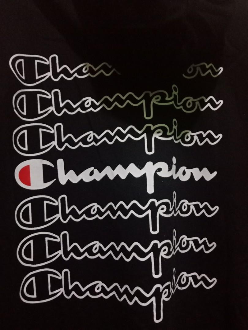 CHAMPION HOODIE (REPEATED BACKPRINT 