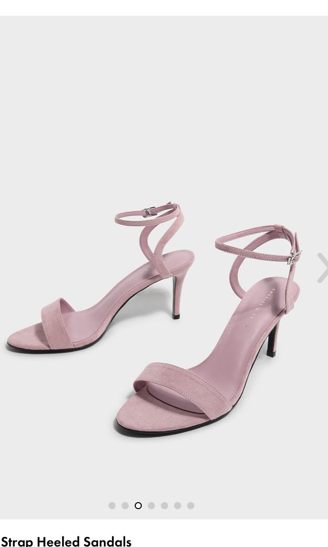 charles and keith strappy heels