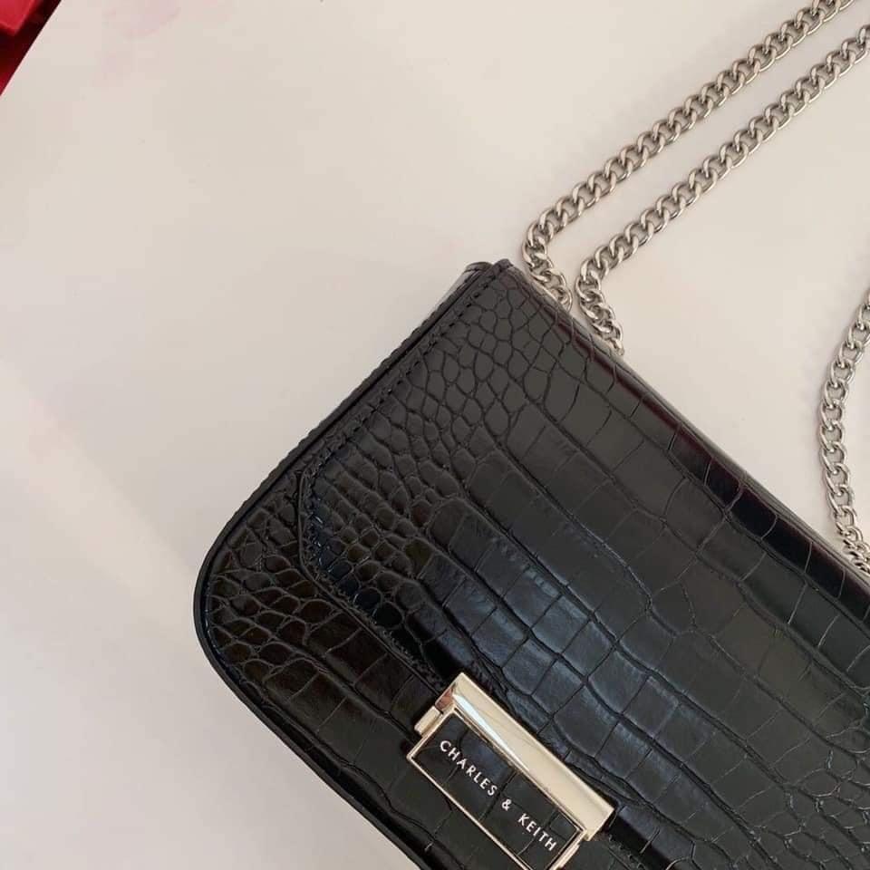 Double chain best sale link crossbody bag